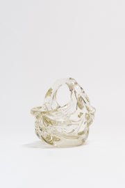 GLASS BASKET. ANDRE THURET, C. 1930 - Sophie Buhai