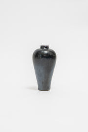 ANONYMOUS, BLACK STUDIO POTTERY VASE, C. 1960 - Sophie Buhai