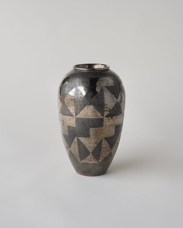 Sophie Buhai - FRENCH ‘DINANDERIE’ STYLE VASE C. 1970