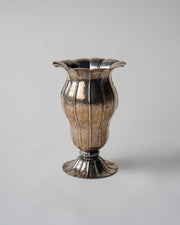 JOSEF HOFFMANN HAMMERED SILVER VASE C. 1925 - Sophie Buhai