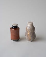 MICHELINE ESCHENBRENNER PAIR OF PORCELAIN CERAMICS C. 1990 - Sophie Buhai