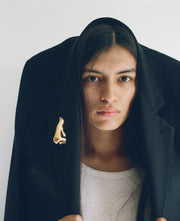 18K GOLD NOSE BROOCH - Sophie Buhai